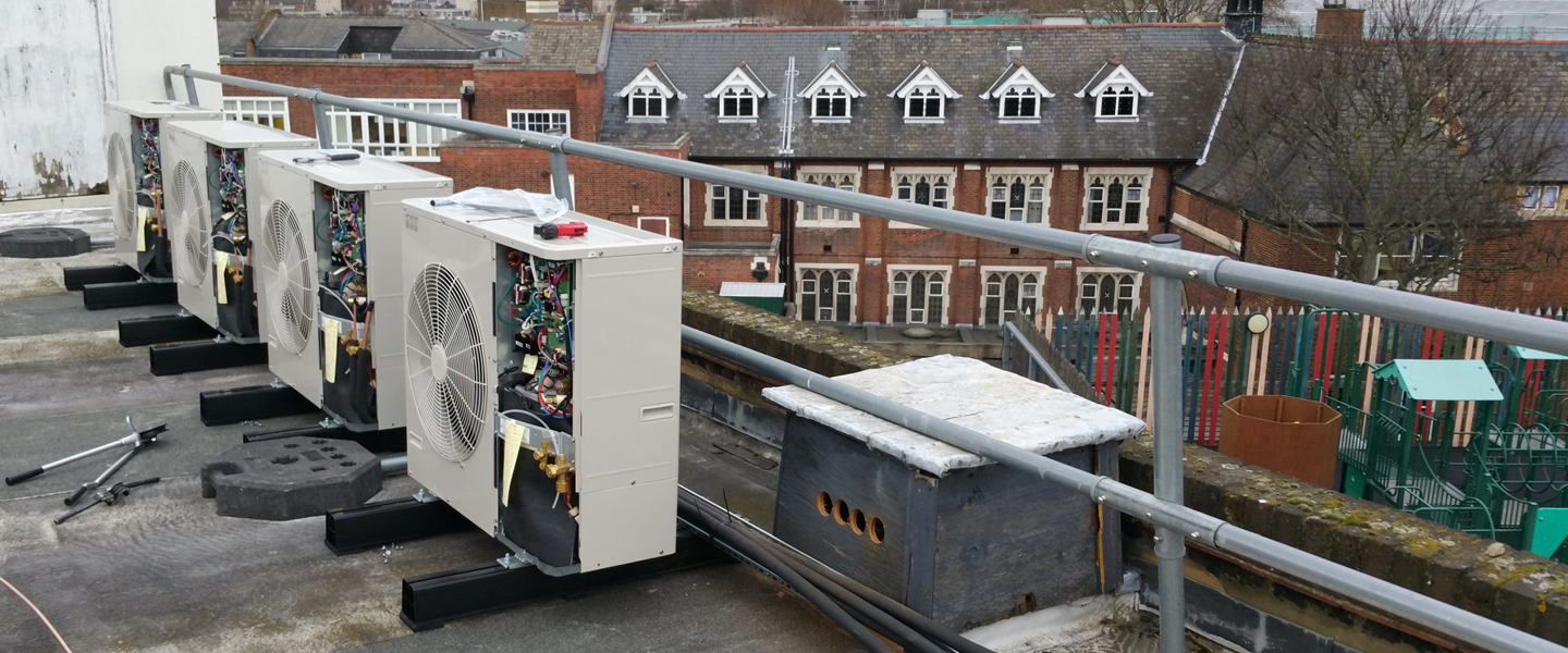 commercial heat pump installation timeline