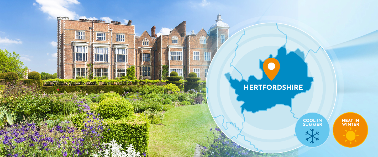Commercial heat pump services in Hertfordshire