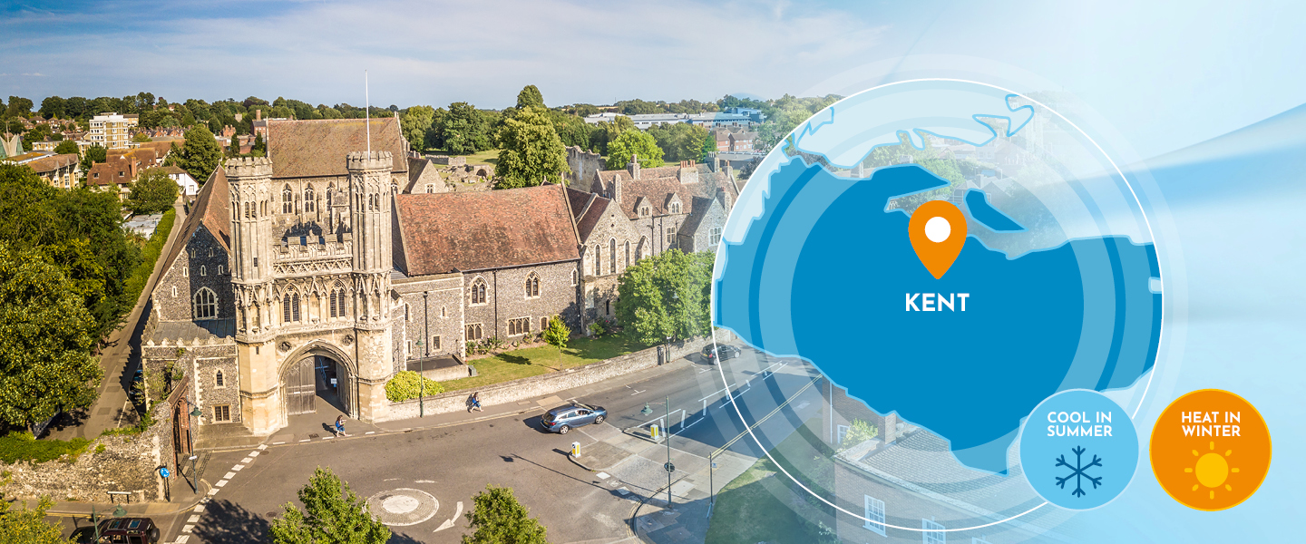 Commercial heat pump services in Kent