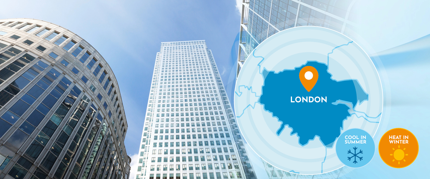 Commercial heat pump services in London