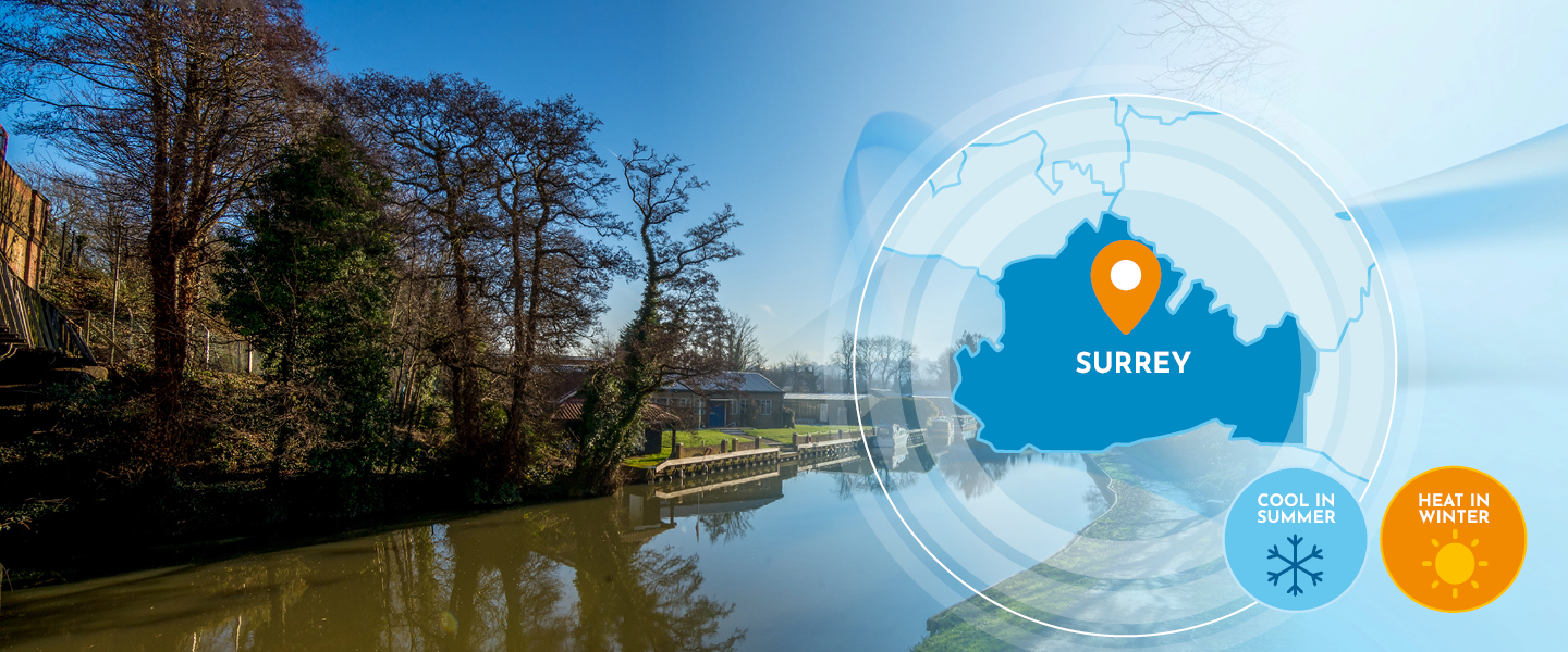 Commercial heat pump services in Surrey