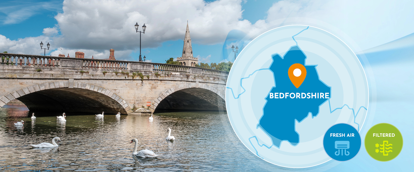 Ventilation services in Bedfordshire